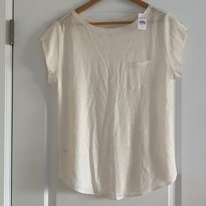 Ann Taylor Loft linen top